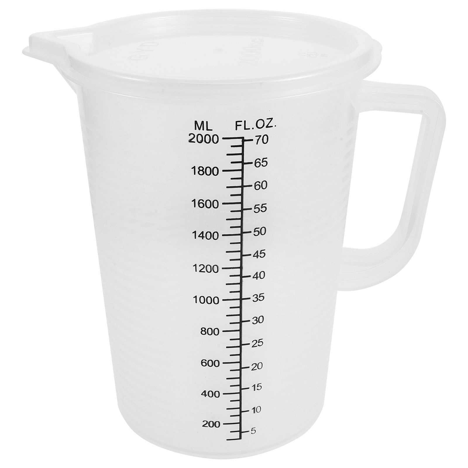 Home Cooking Utensils - 2.0L 계량컵 양면 눈금 표시 베이킹