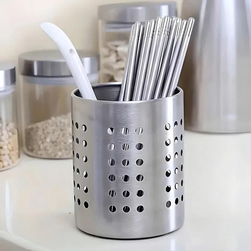 Home Cooking Utensils - # 새로운 스테인리스 스틸 원통형 식기