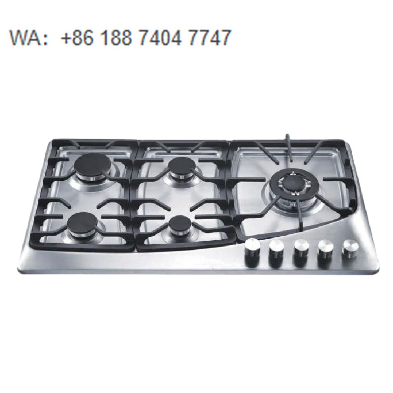 Home Cooking Appliances - 에너지 효율적인 빌트인 스토브 5구 스테인리스