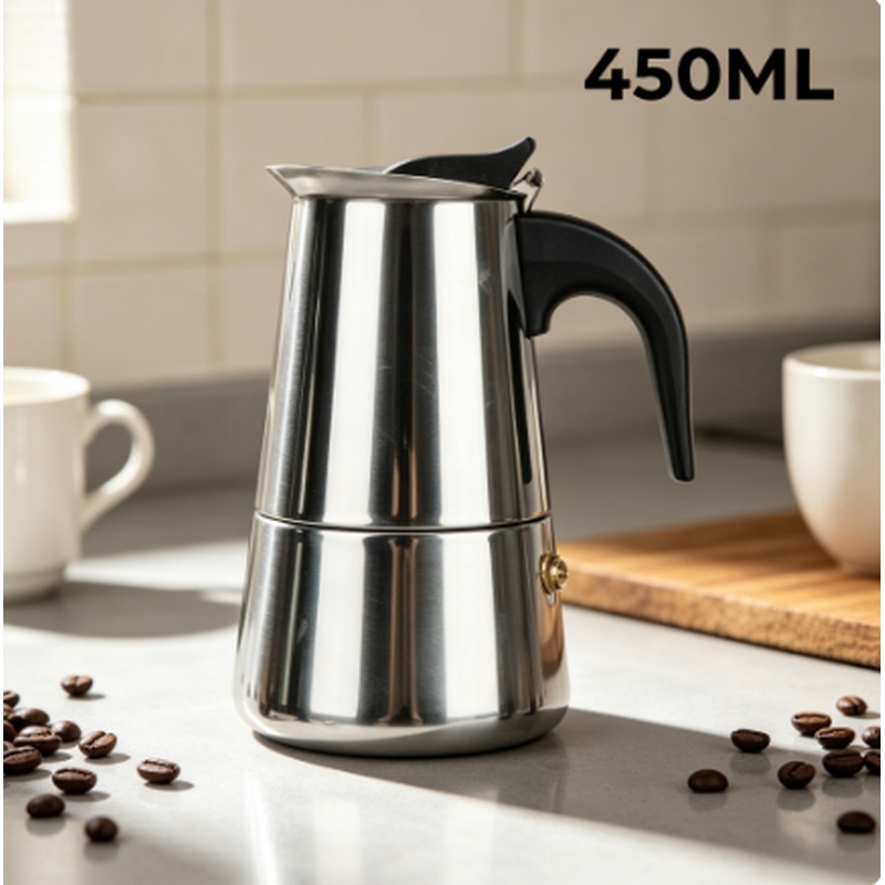Home Cooking Appliances - 멀티컵 스테인리스 스틸 모카포트 스토브탑 에스프레소