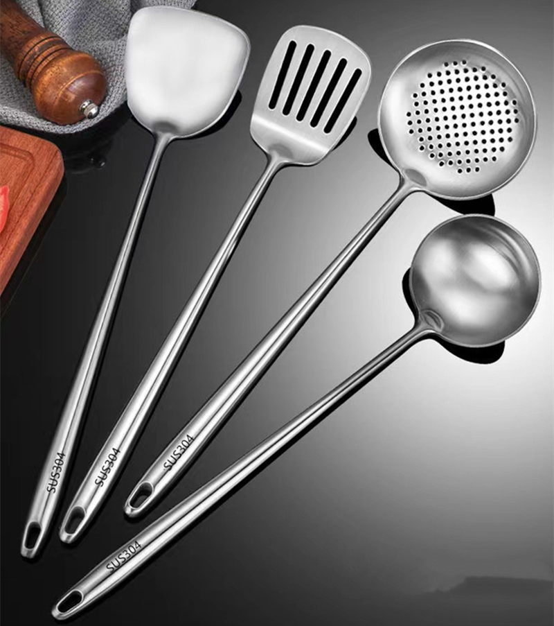 Home Cooking Utensil Set - 두꺼운 304 스테인리스 스틸 방열 주걱