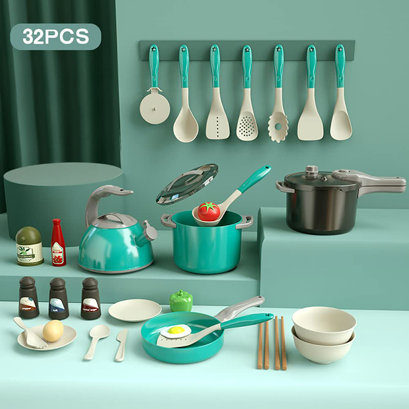 어린이 주방 장난감 액세서리, 유아 가상 요리 놀이 세 - Home Cooking Utensil Set 리뷰 및 가격