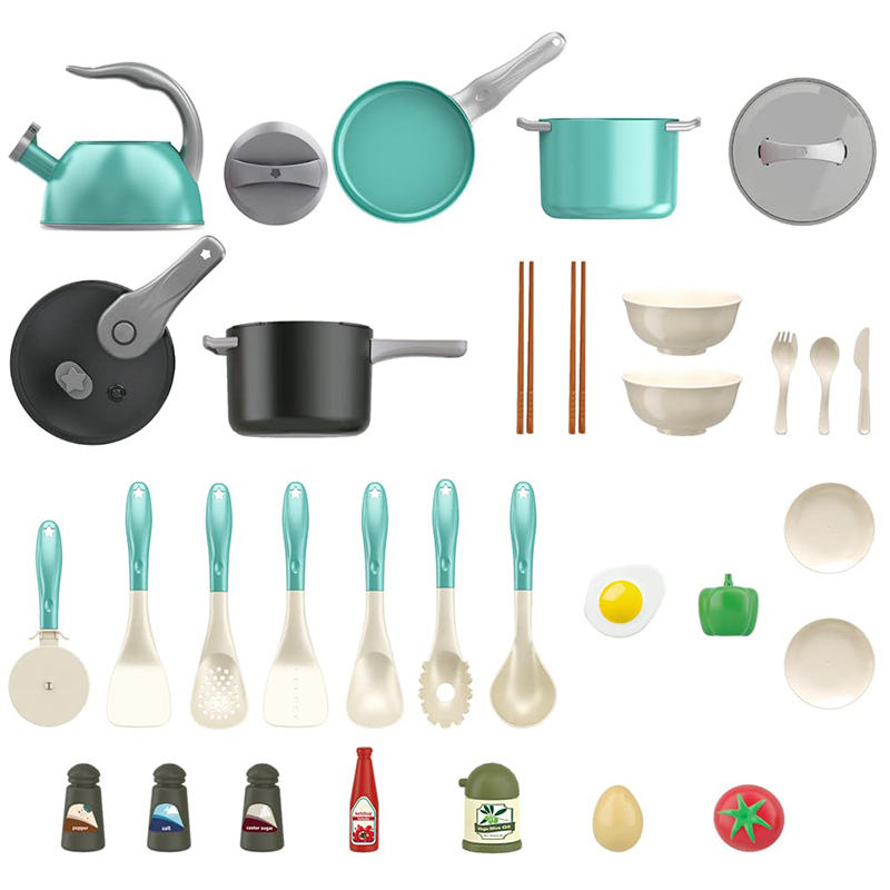 어린이 주방 장난감 액세서리, 유아 가상 요리 놀이 세 - Home Cooking Utensil Set 리뷰 및 가격