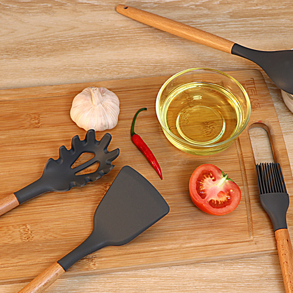 4종 조리기구 세트 논스틱 내열성 주방용 주걱, 국자, - Home Cooking Utensils 리뷰 및 가격
