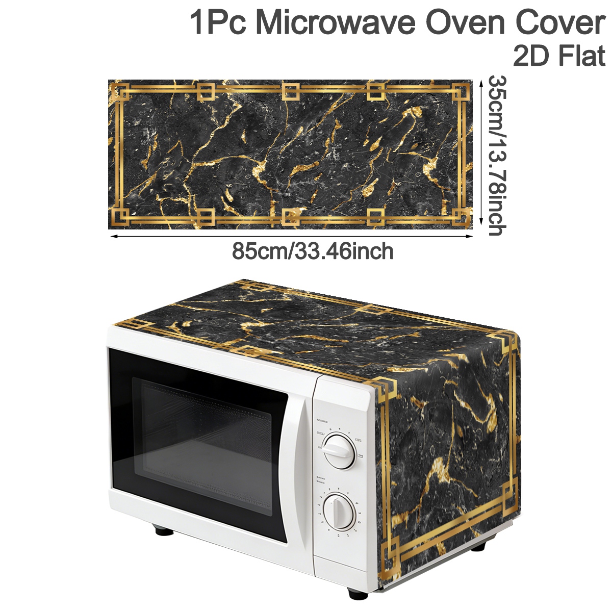 35x85cm 폴리에스터 전자레인지 먼지 커버 혼합 테 - Home Cooking Appliances 리뷰 및 가격