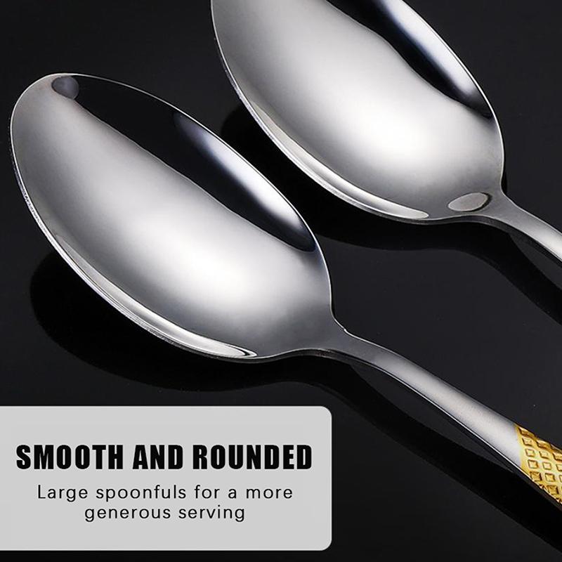 새로운 주방용품 세트 스테인리스 스틸 스푼 및 포크 세 - Home Cooking Utensil Set 리뷰 및 가격