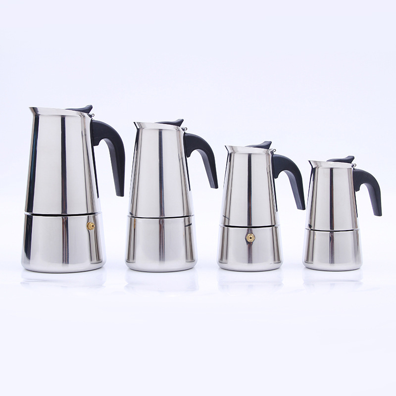 프리미엄 스테인레스 스틸 모카 커피 메이커 2/4/6  - Home Cooking Appliances 리뷰 및 가격