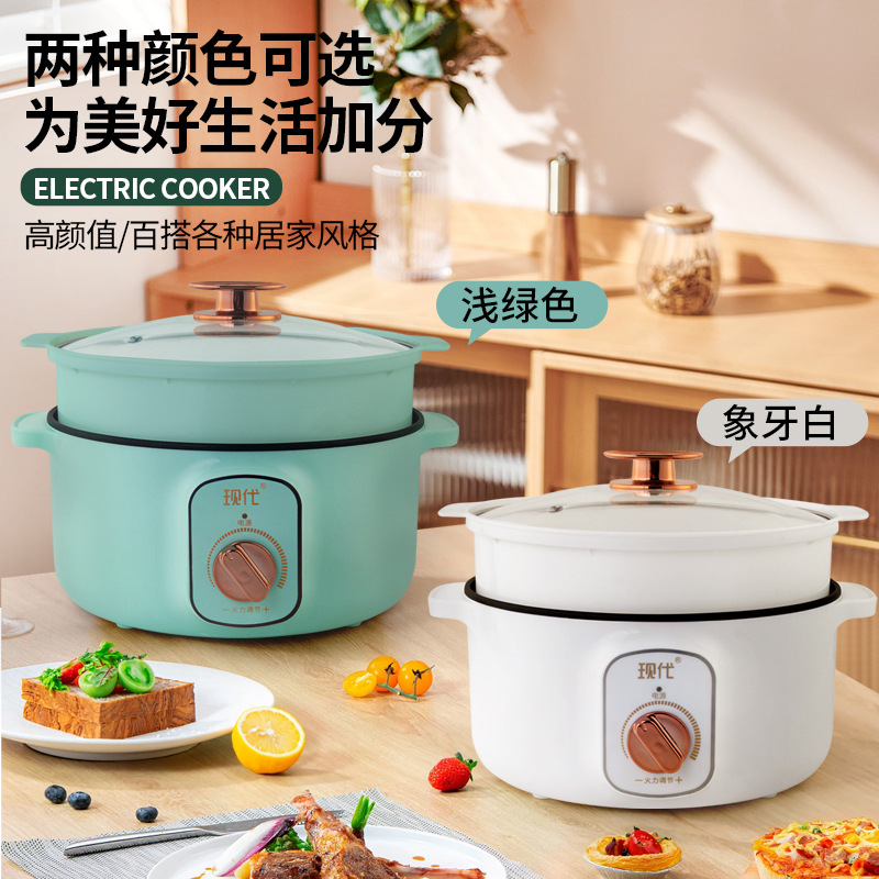 다기능 미니 전기 핫팟 휴대용 학생 기숙사 전기 냄비  - Home Cooking Appliances 리뷰 및 가격
