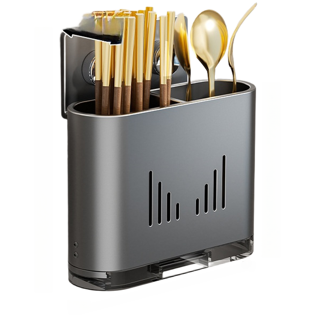 벽걸이식 식기구 홀더(수저, 젓가락, 조리도구용 배수  - Home Cooking Utensils 리뷰 및 가격