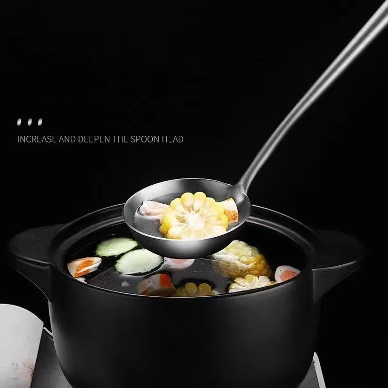 두꺼운 304 스테인리스 스틸 방열 주걱 세트, 요리용 - Home Cooking Utensil Set 리뷰 및 가격