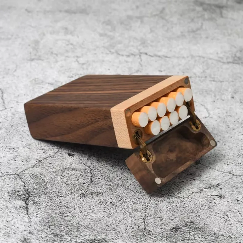 고품질 블랙 월넛 나무 휴대용 담배 케이스 프리미엄 레 - Smoker Box Wood Chip 리뷰 및 가격