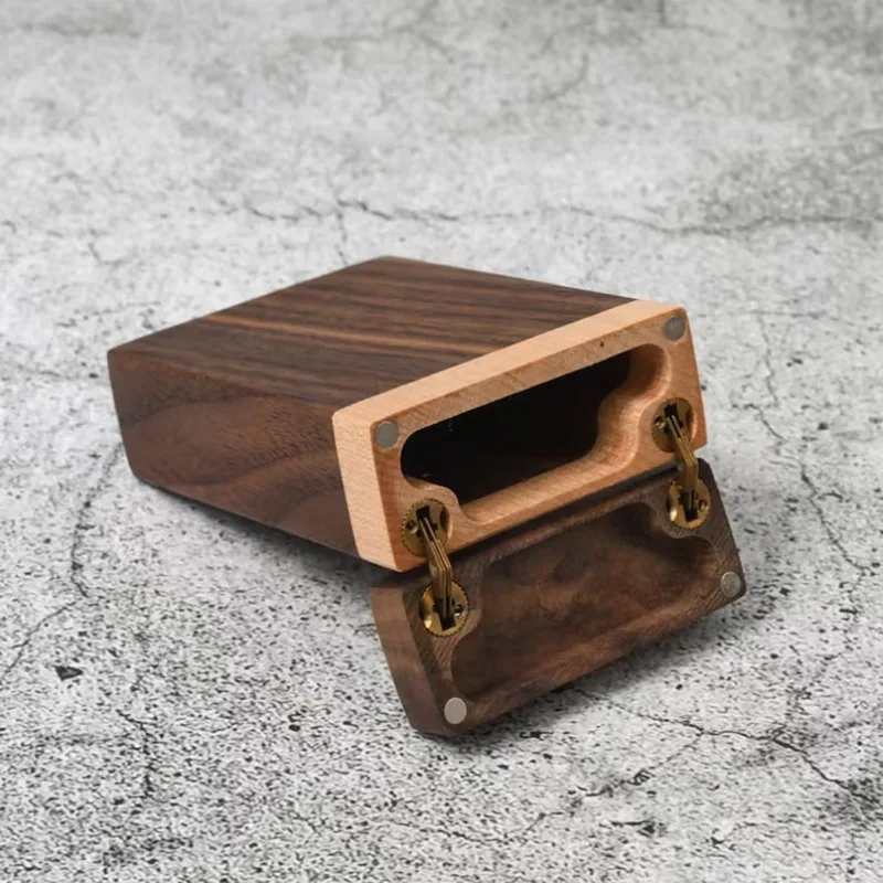 고품질 블랙 월넛 나무 휴대용 담배 케이스 프리미엄 레 - Smoker Box Wood Chip 리뷰 및 가격