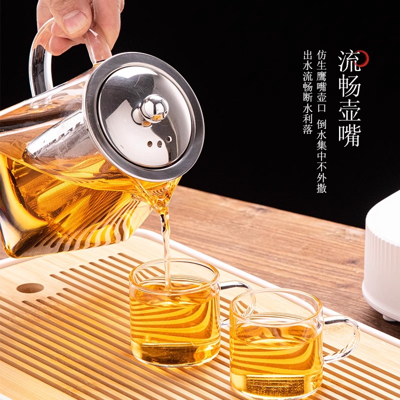 유리 티포트와 인퓨저 티 세트 주전자 메이커 인퓨저 주 - Home Cooking Appliances 리뷰 및 가격