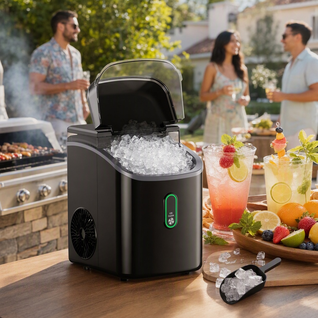 부드럽게 씹을 수 있는 얼음을 제공하는 탁상용 너겟 제 - Home Cooking Appliances 리뷰 및 가격