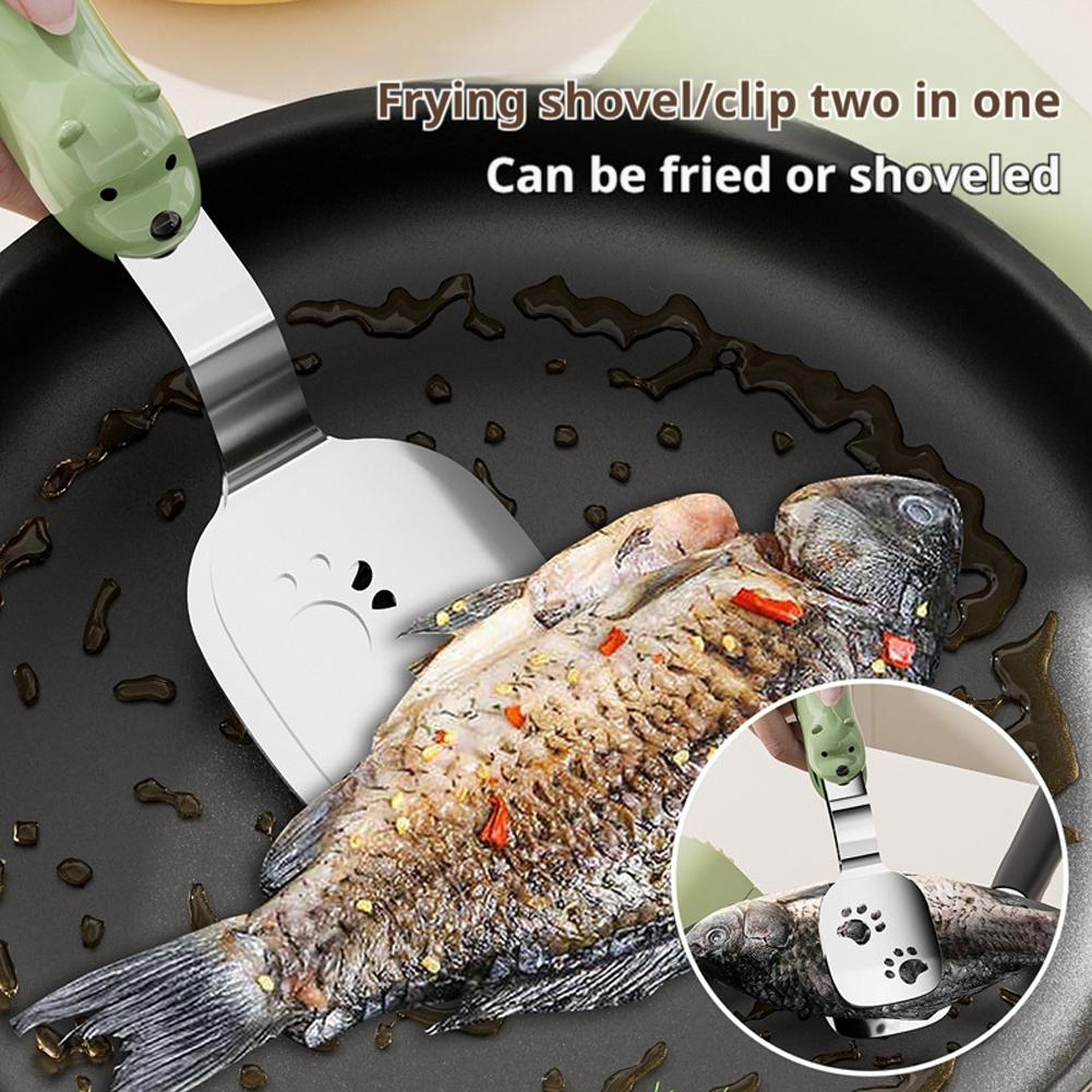 1/2개 곰 모양 생선 집게 스테인리스 주방용품 스패출 - Home Cooking Utensils 리뷰 및 가격
